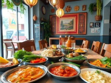 บรรยากาศร้านอาหารฮาลาล บรรทัดทอง ที่น่าสนใจ