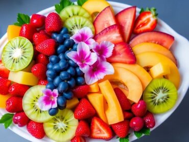 ผลไม้จัดเบรคสวยงาม