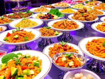 อาหารจัดเลี้ยงหลากหลายเมนู