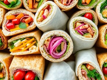 แซนวิชหลากหลายชนิดสำหรับจัดเบรค