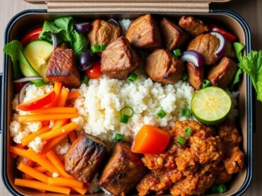 อาหารจัดชุดกล่องเดียว อิ่มอร่อย ครบเครื่อง