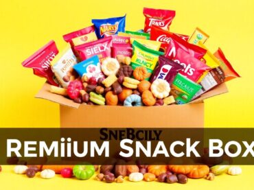 กล่องขนมพรีเมียมพร้อมขนมหลากหลาย