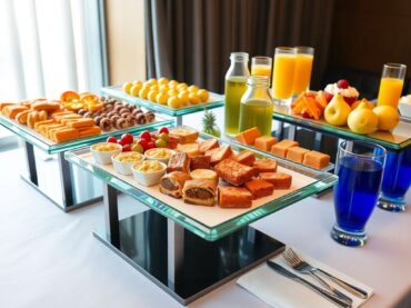 ชุดของว่างหลากหลายสำหรับงานประชุมและงานเลี้ยง