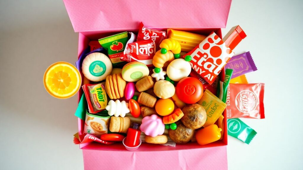 กล่องขนมหลากหลายเมนูพร้อมส่งทั่วไทย