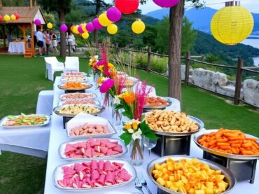 จัดเลี้ยงนอกสถานที่ 15 คน อาหารอร่อย บรรยากาศดี