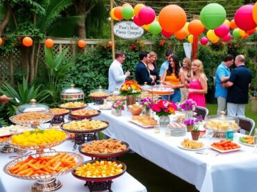 จัดเลี้ยงนอกสถานที่สำหรับ 20 คน อาหารสวยงาม บรรยากาศดี